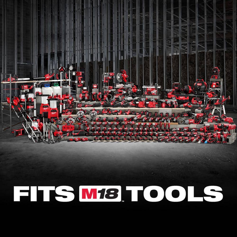 Milwaukee M18 18-Volt Lithium-Ion High Output 6.0Ah Battery Pack (2-Pack) 48-11-1862