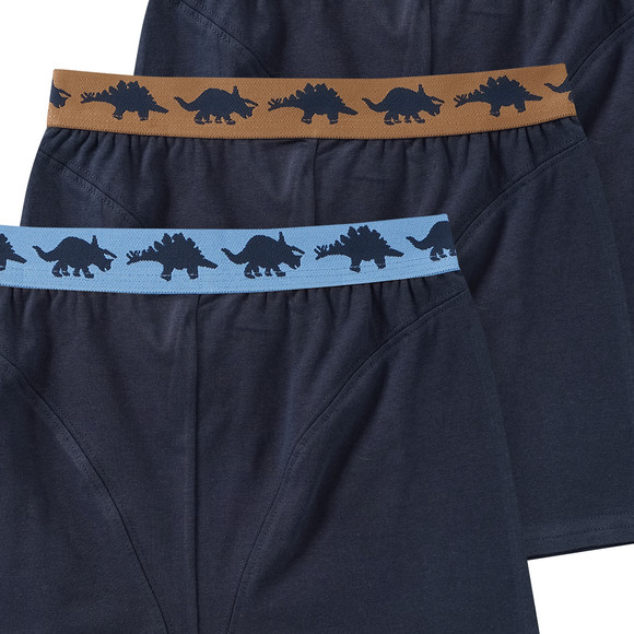 Topolino 3 Jungen Boxer mit Dino-Motiven