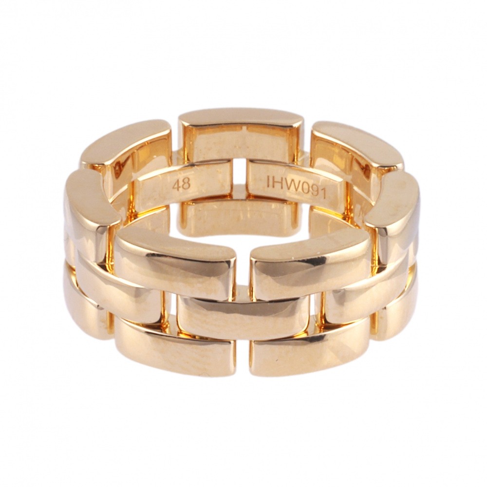 Cartier Mayon Pantale Ring 18K Yellow Gold B4230600