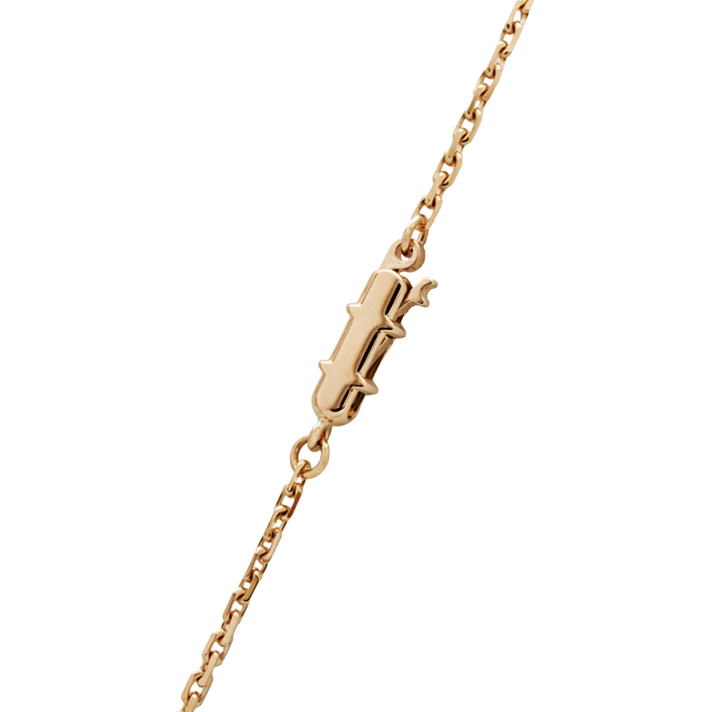 Cartier Love Pavé Setting Necklace 18K Rose Gold Diamond B7224527