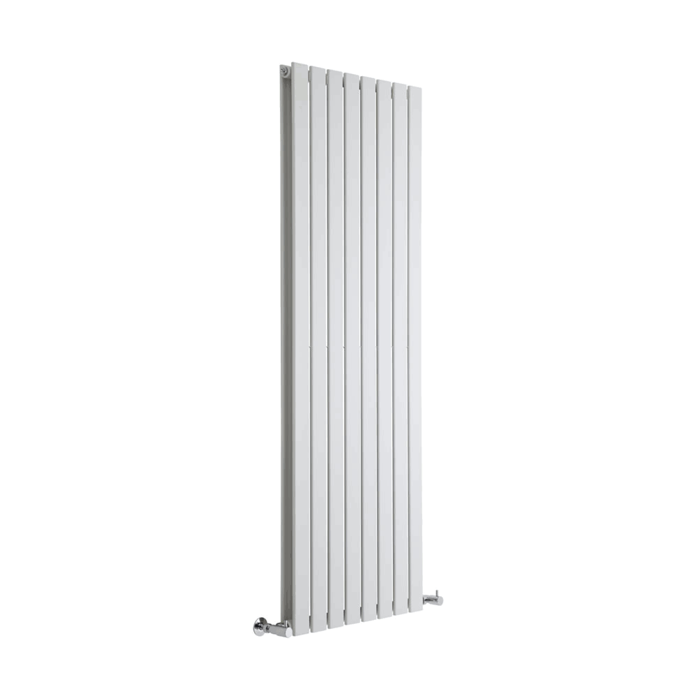 Hudson Reed Delta - Hot Water Radiator - 63x22 x 22x22 - Vertical European Design - White NAHBX020