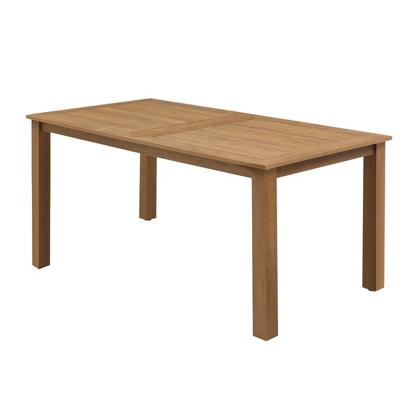 70.87 Inch Outdoor and Indoor All Weather Rectangular Dining Table