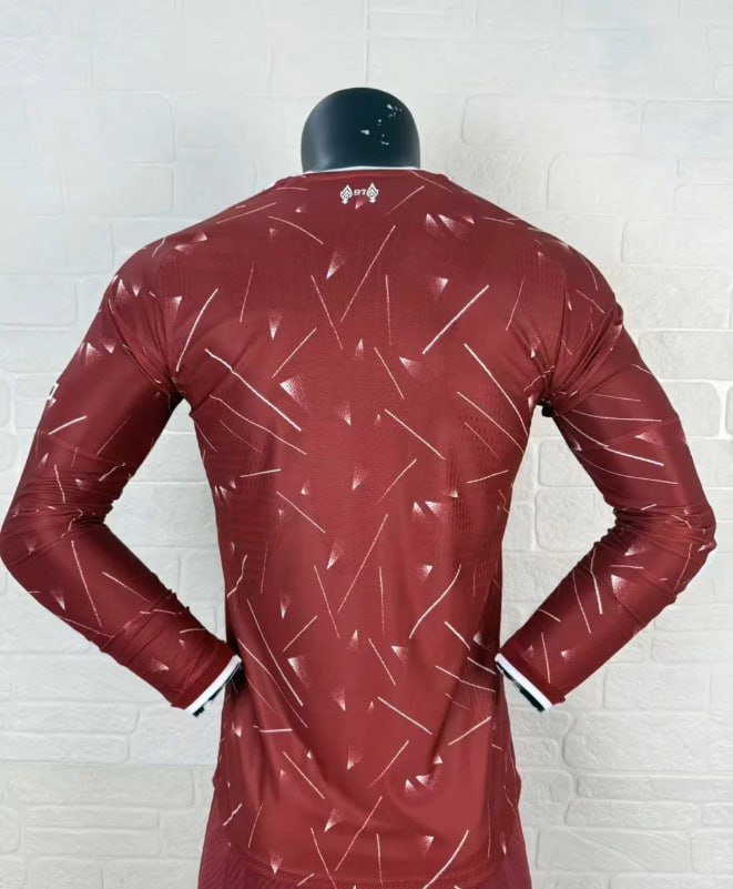 Liverpool Home Player Version Long Sleeve Jersey 26/27
