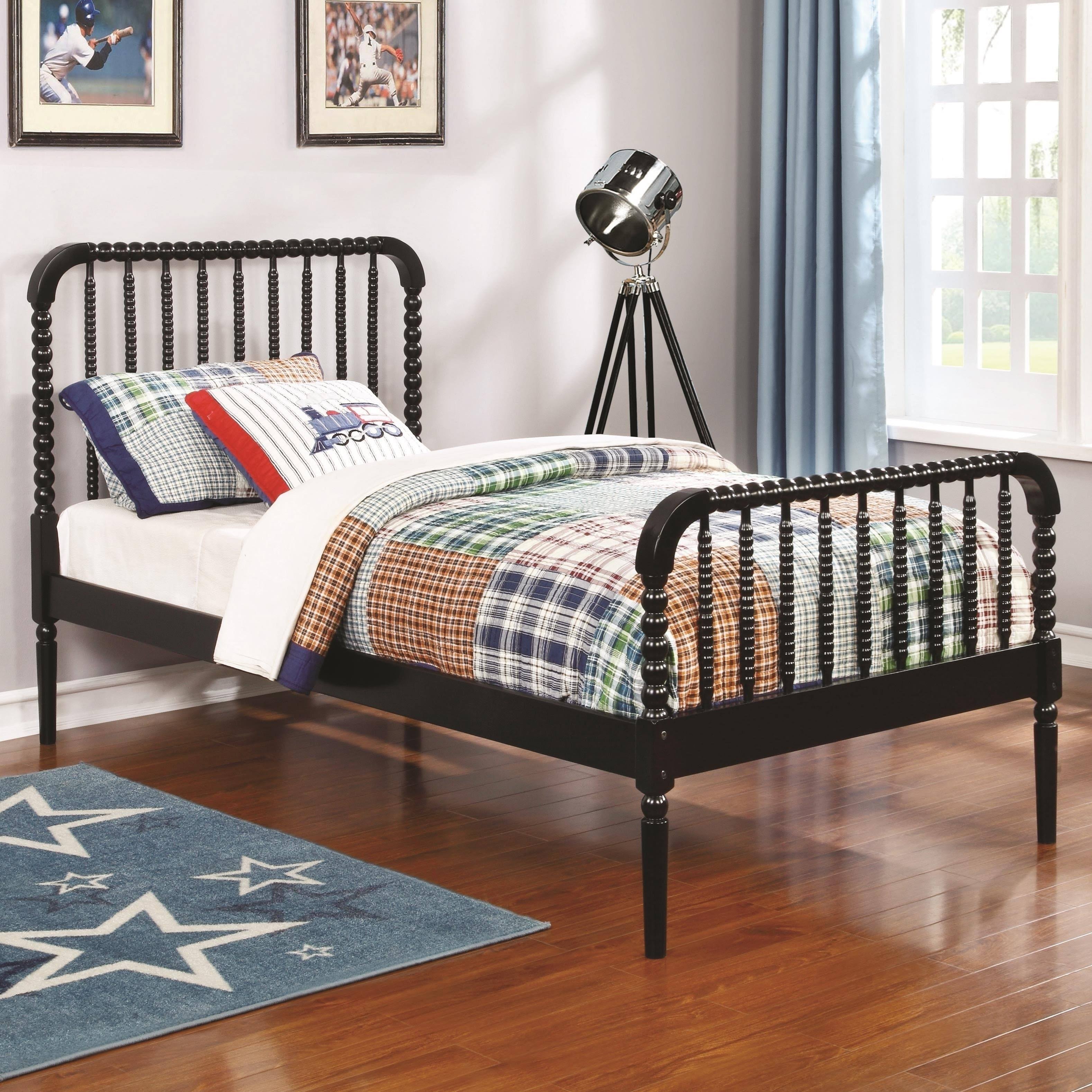 Coaster Furniture Jones Twin Bed Black - 400416T