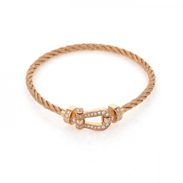 FRED Force 10 Bracelet 18K Rose Gold Diamond
