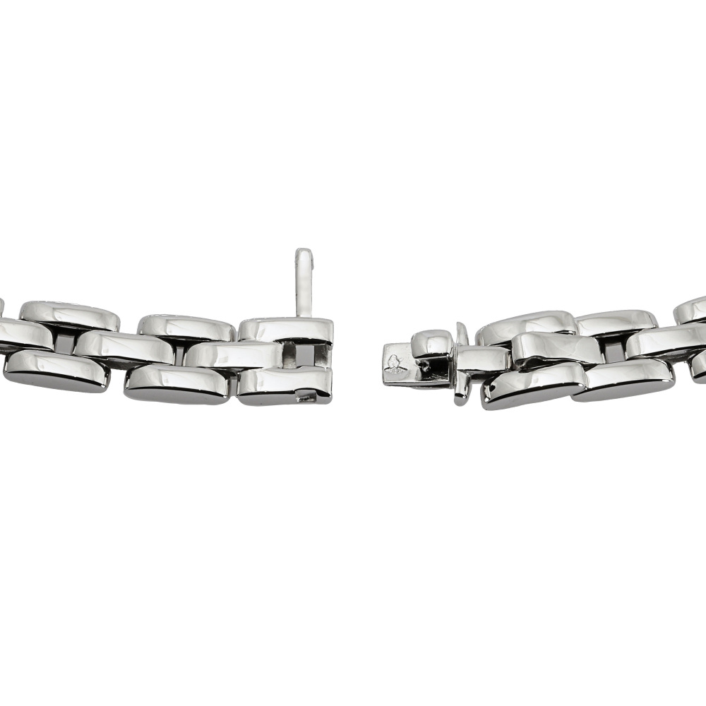 Cartier Mayon Pantale Necklace 18K White Gold Diamond