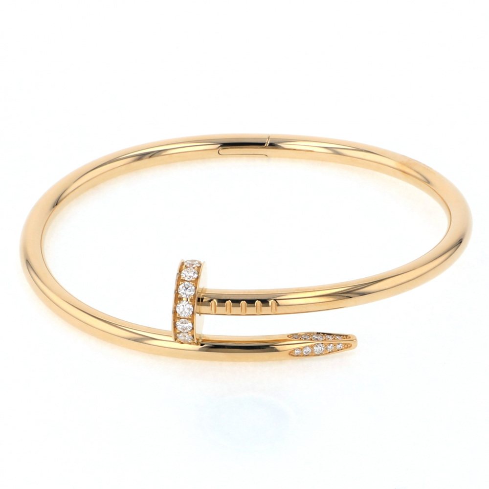 Cartier Juste un Clou Bracelet 18K Yellow Gold Diamond
