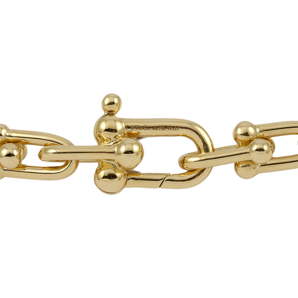 Tiffany & Co. Hardware Link Bracelet 18K Yellow Gold 60153077