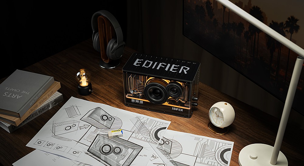 Edifier - QD35 40W Bluetooth Speaker with 35W GaN Charger (Each) - Multi