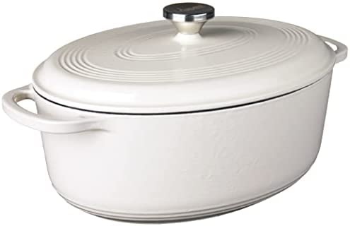 Lodge EC6D43 Enameled Cast Iron Dutch Oven, 6-Quart, Island Spice Red