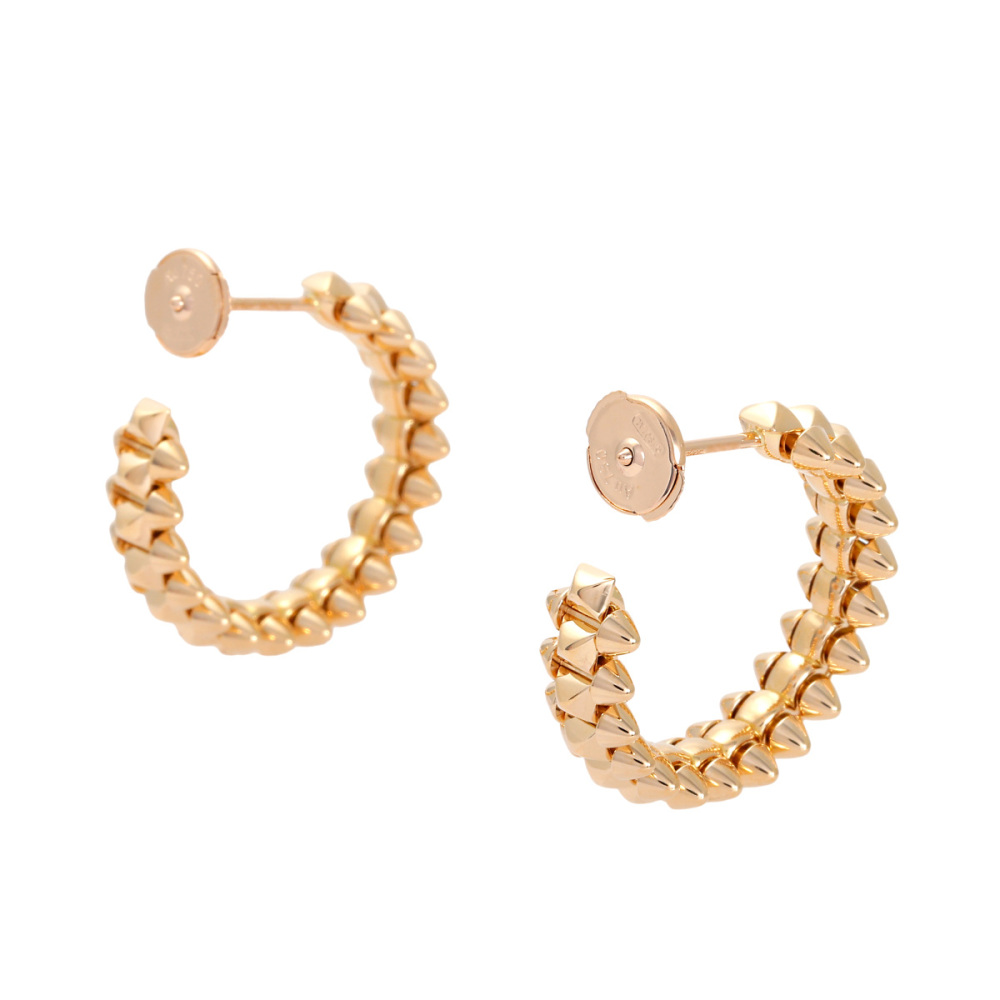 Cartier Crash Do Sm Earrings 18K Rose Gold B8301415