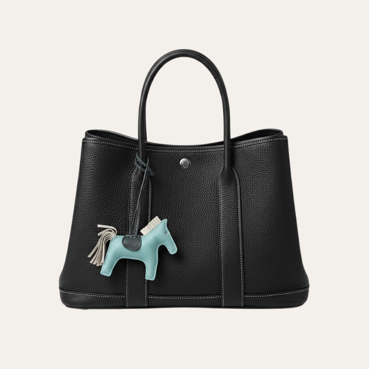 Hermès Garden Party Bag Black 11.8 Inches