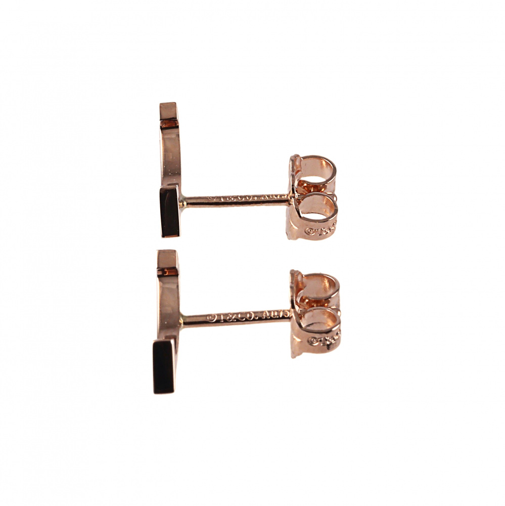 Tiffany & Co. Tiffany T Smile Earrings 18K Rose Gold 60150754