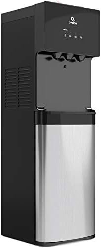 Bottom Loading Water Cooler Water Dispenser with 3 Temperature Settings – Hot, Cold & Room Water, Durable Stainless Steel Construction, Anti-Microbial Coating
