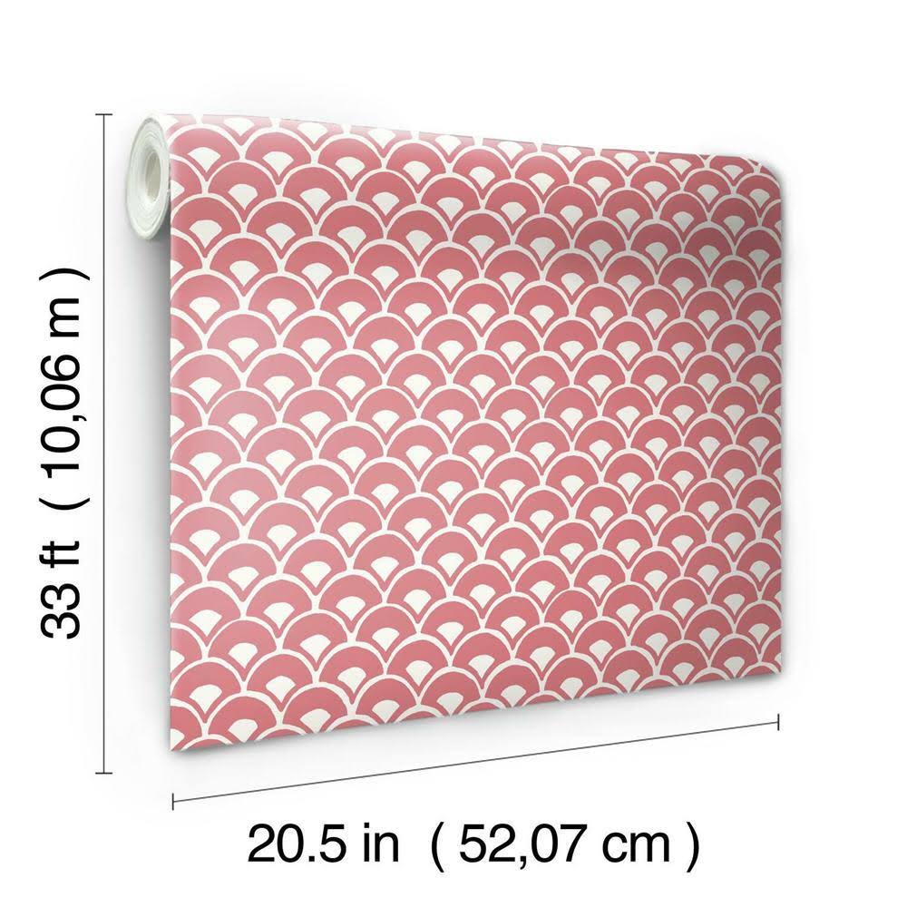 Magnolia Home Wallpaper Stacked Scallops MK1155