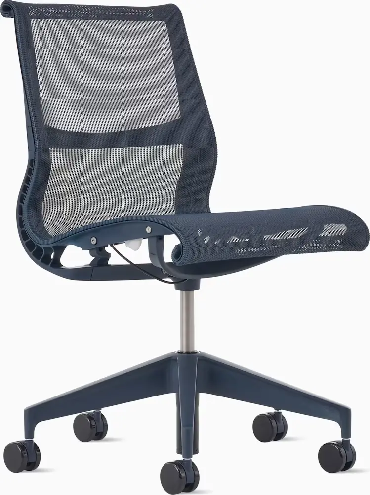 Setu Armless Ergonomic Office Chair