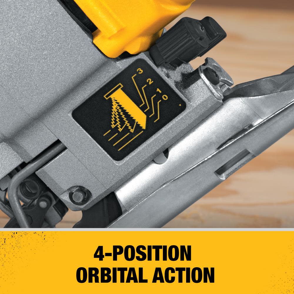 DEWALT HEAVY-DUTY COMPACT JIG SAW KIT (DW317K);