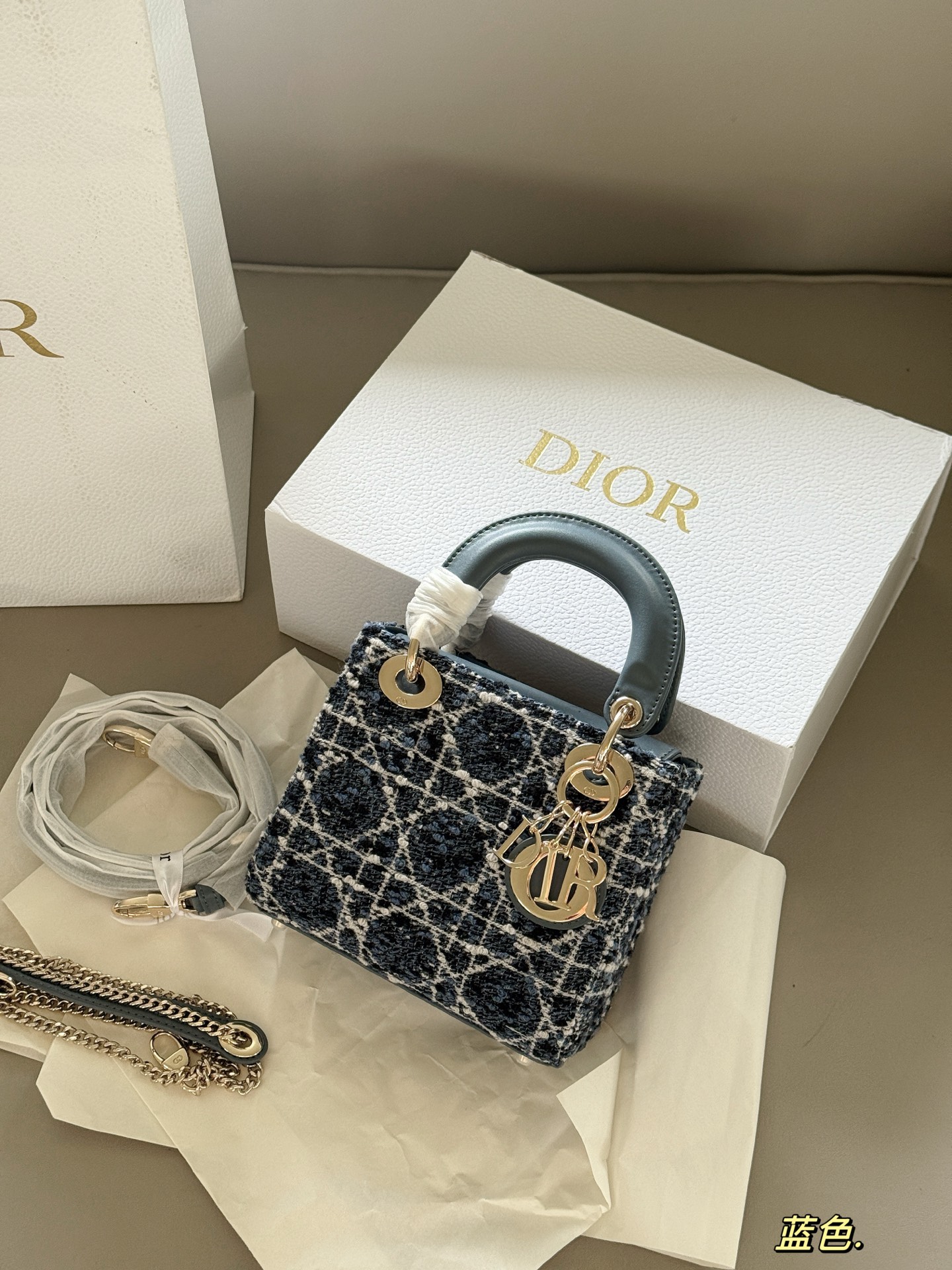 Dior wool Princess Diana bag - cnluxepick