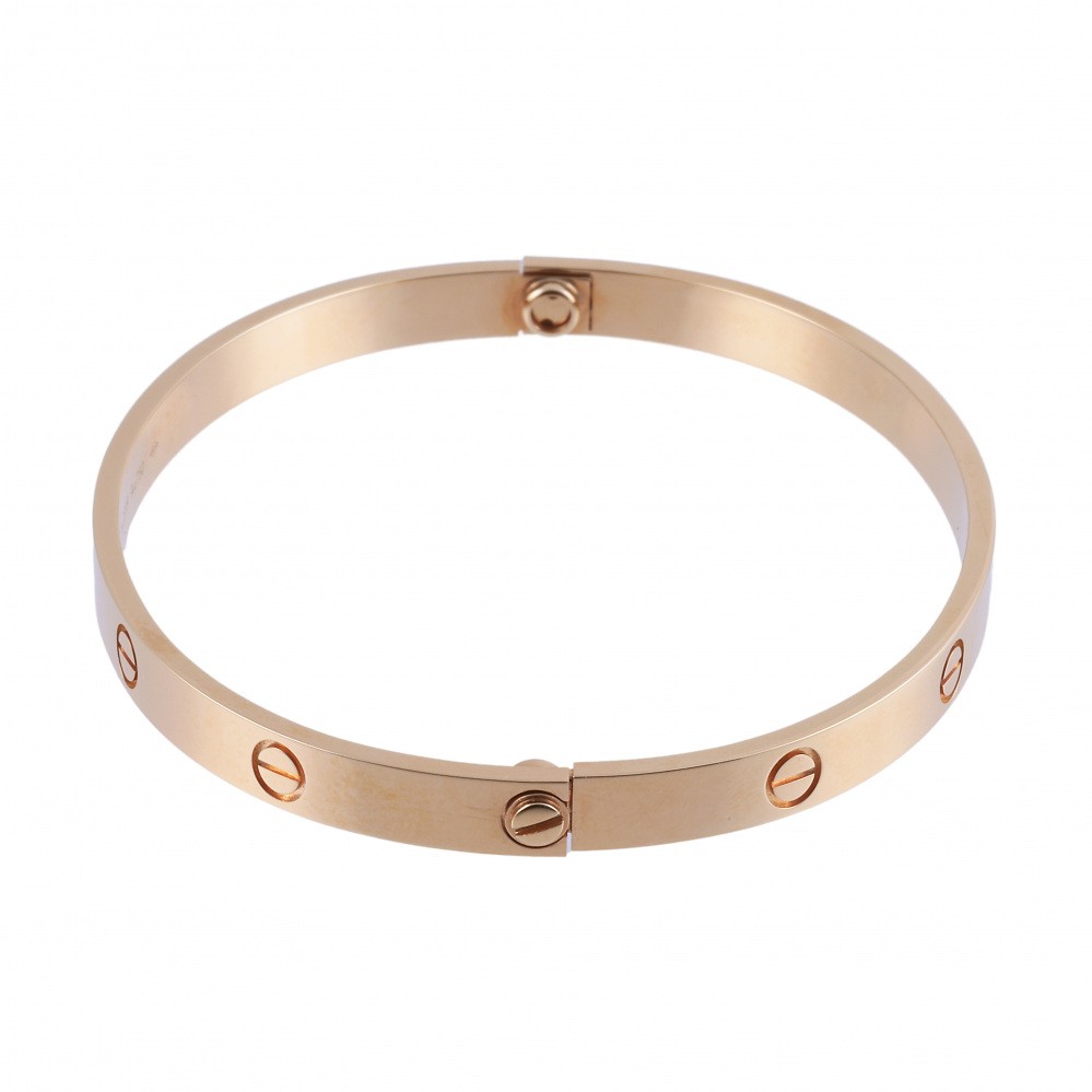 Cartier Love Bracelet 18K Rose Gold