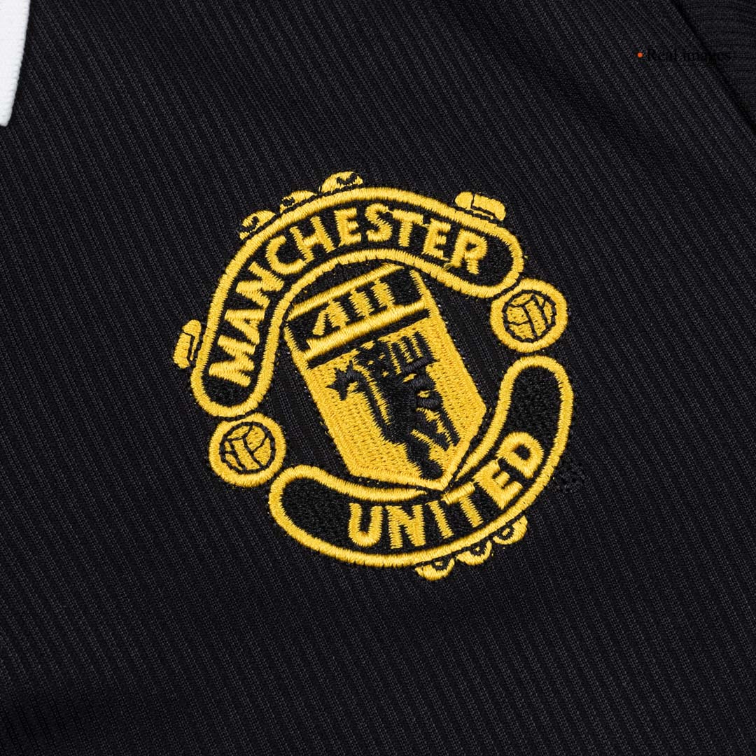 Retro Soccer Jersey Manchester United Away Long Sleeve 1998