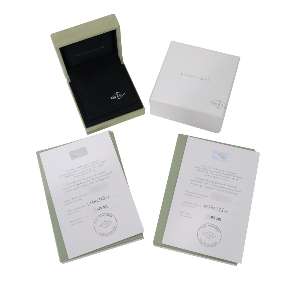 Van Cleef & Arpels Perlet Necklace 18K Yellow Gold Diamond