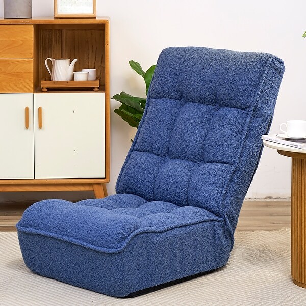 Single sofa reclining chair lazy sofa balcony reclining chair adjustable chair