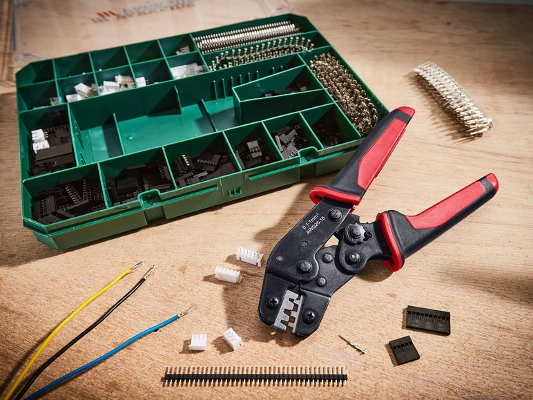 PARKSIDE® Set de pinces à sertir, 2012 pièces