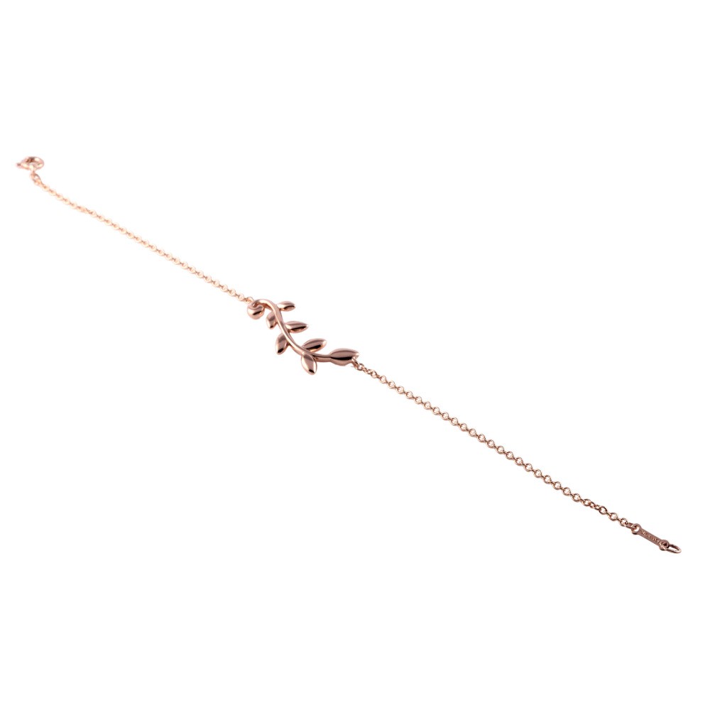 Tiffany & Co. Paloma Picasso Olive Leaf Vine Bracelet 18K Rose Gold 60149028
