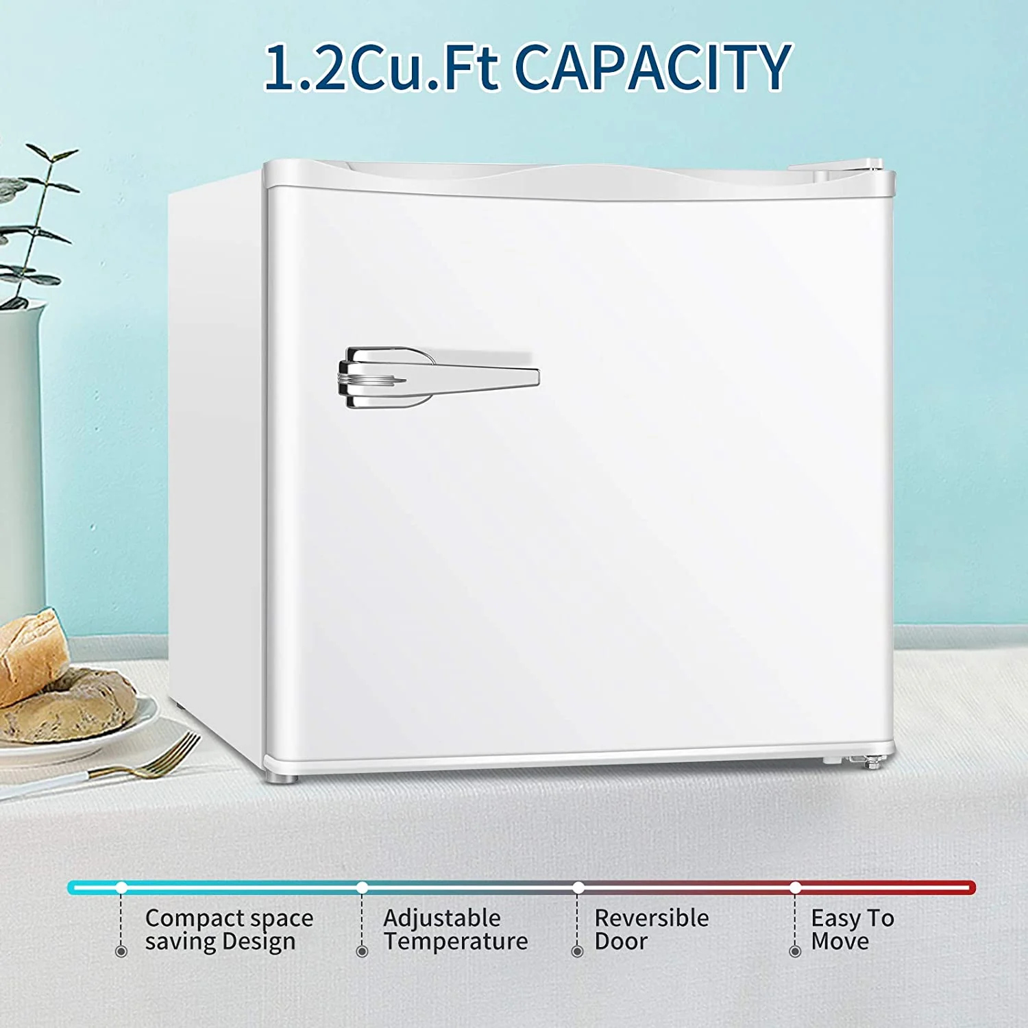 Compact Upright Freezer