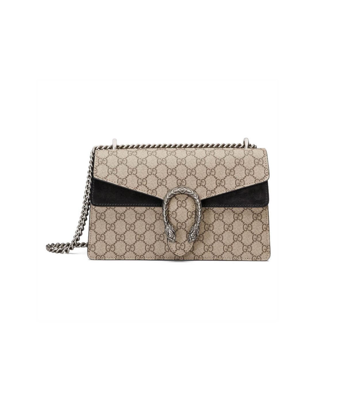 Gucci Dionysus Small GG Shoulder Bag Black