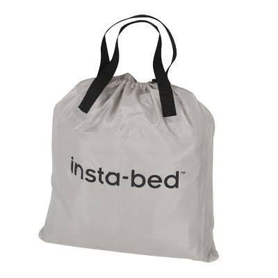 Insta-Bed Raised Air Bed with Pump, Grey, Queen