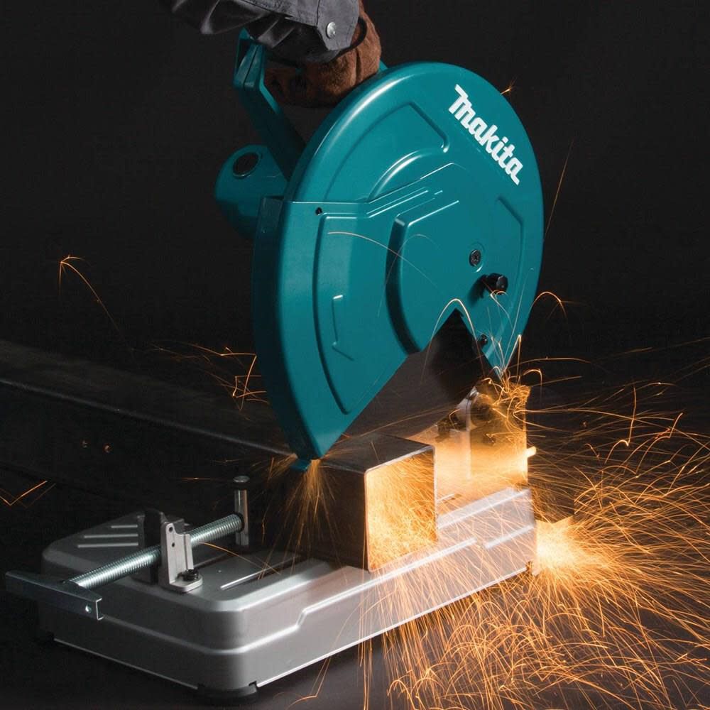 Makita 15 AMP 14 in. Cut-Off Saw with Tool-Less Wheel Change LW1400