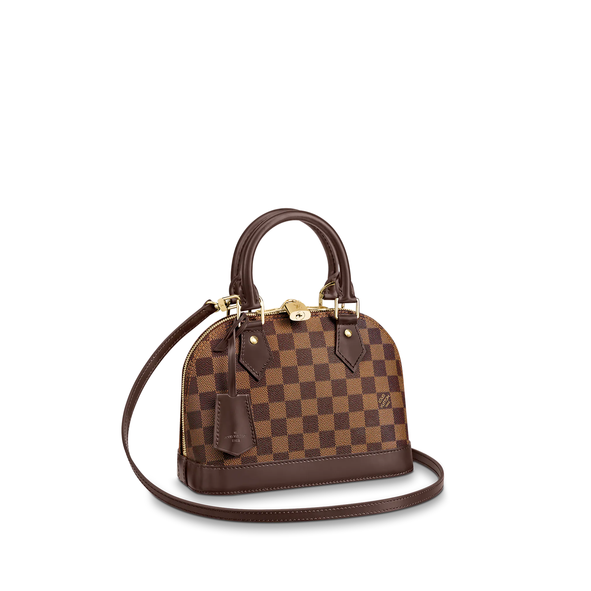 Louis Vuitton Alma Bb Damier Ebene 23Cm