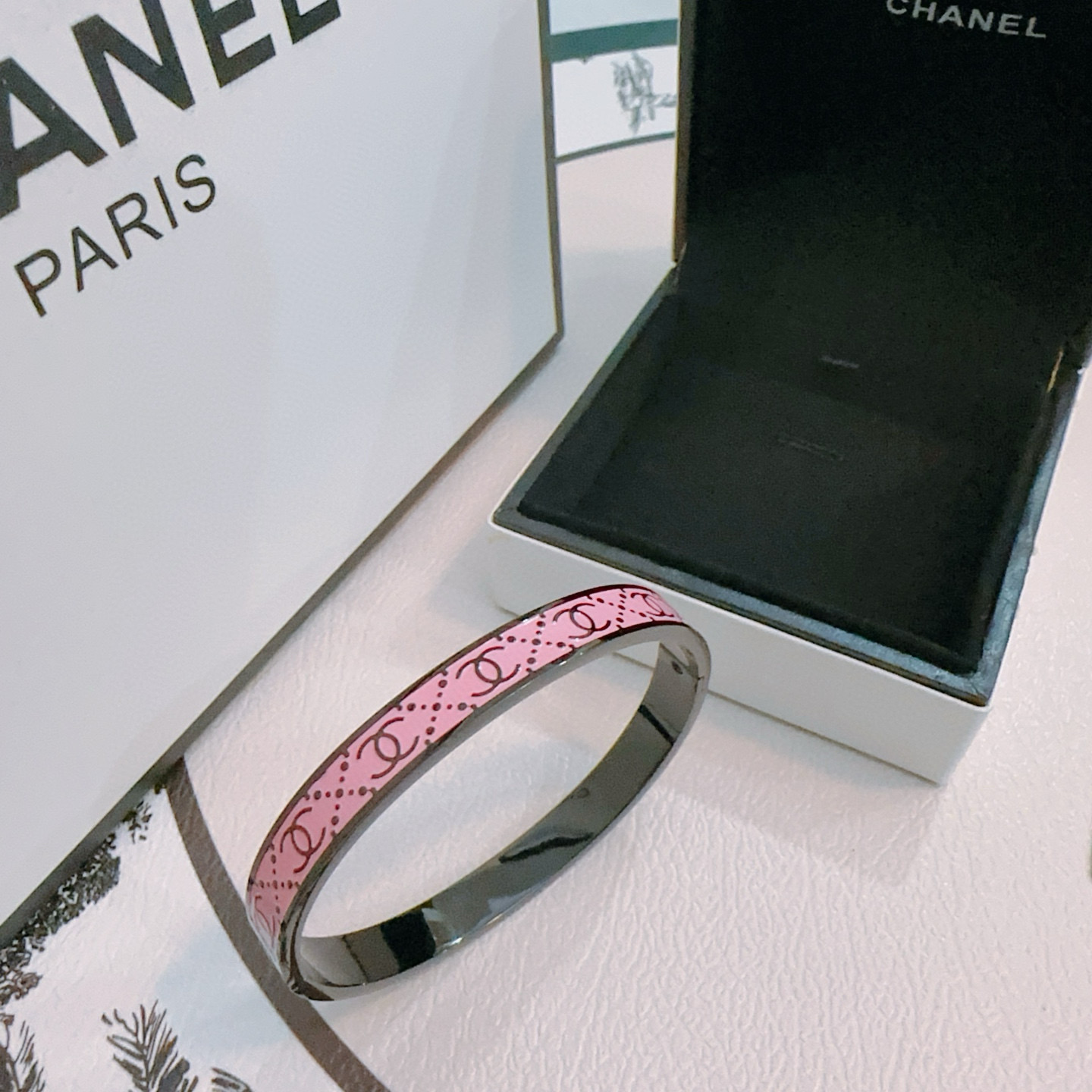 Chanel steel bracelet - cnluxepick
