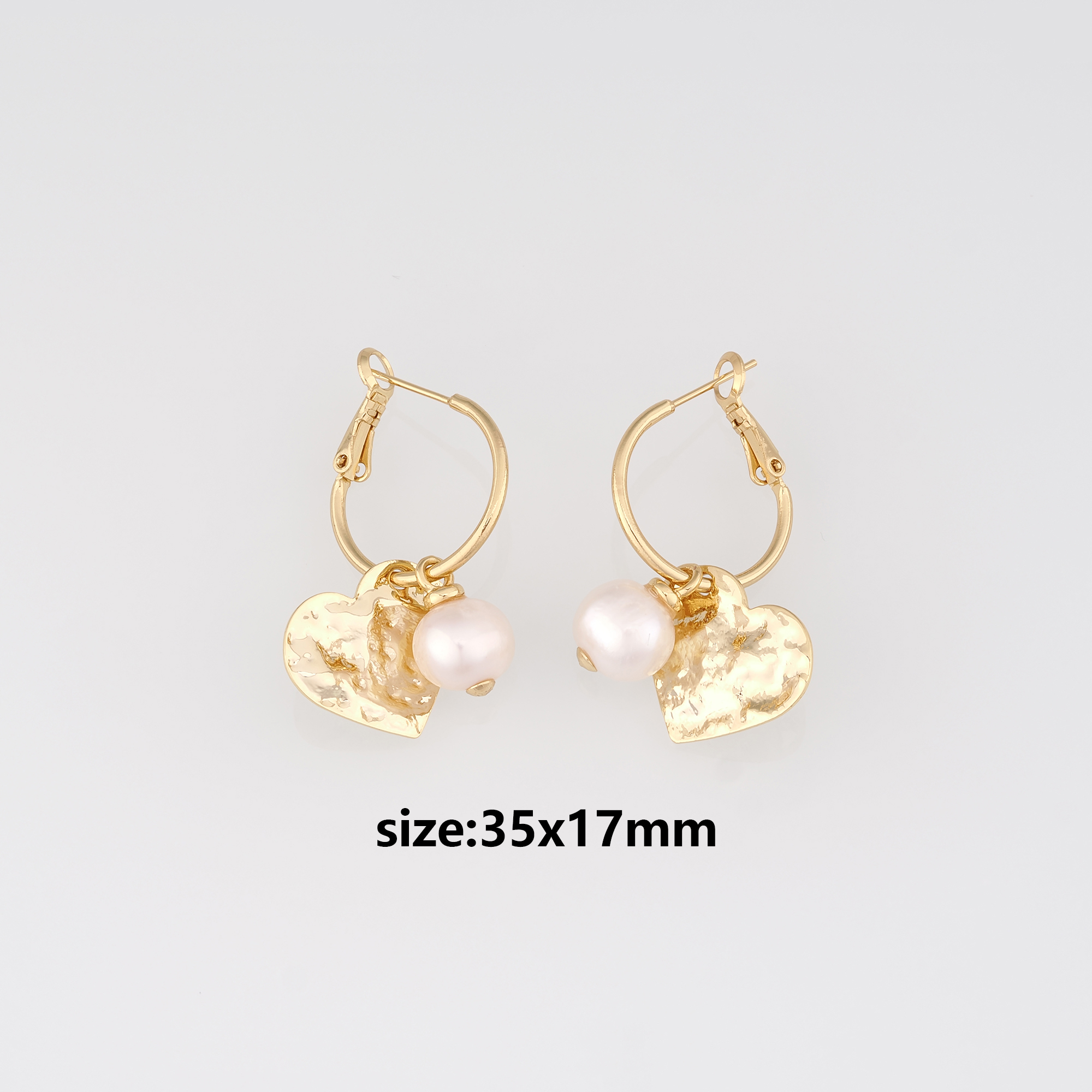 18K Gold Filled Heart Hoop Earring,Minimalist Earrings,Dainty Hoops,Huggie Earrings,Gift for Her
