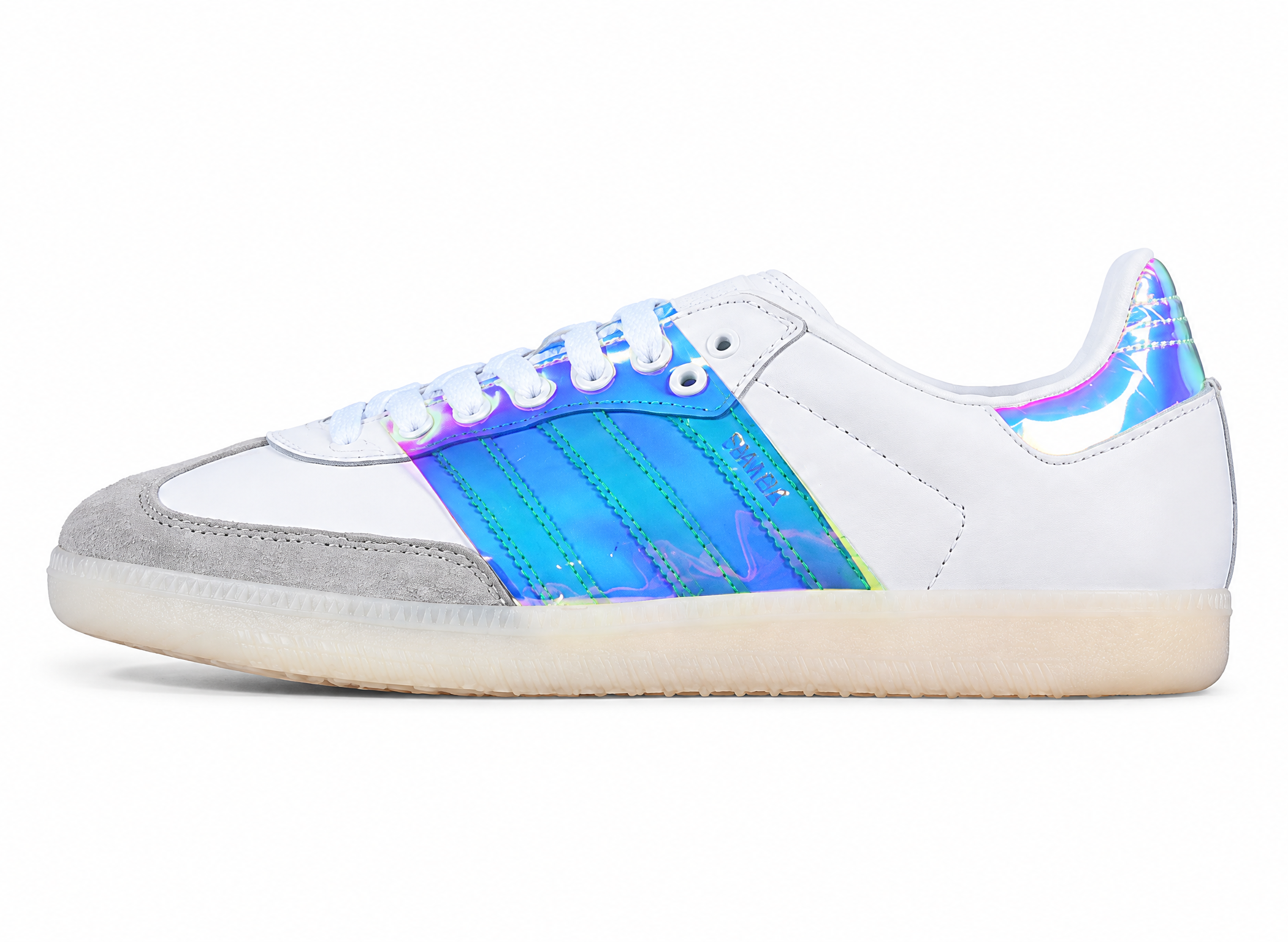 Adidas Wales Bonner Samba White/Grey/Green/Blue GX1024
