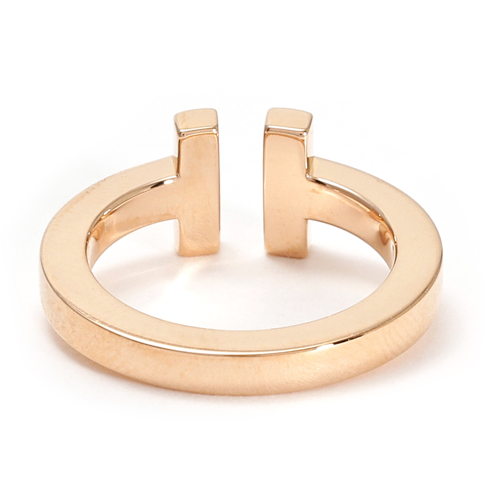 Tiffany & Co. T Square Ring 18K Rose Gold 60147412