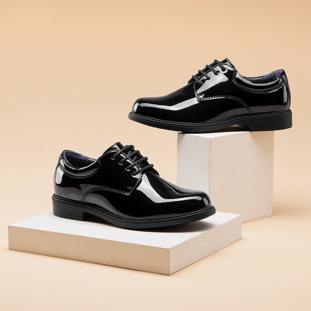 Boys' Plain-Toe Oxford Dress Shoes