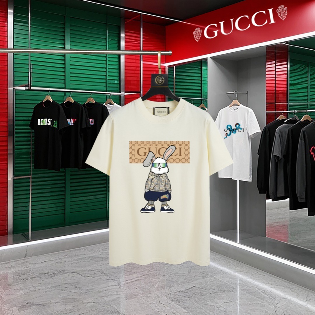 GUCCI High-Quality Crew Neck Short-Sleeve T-Shirt - cnluxepick