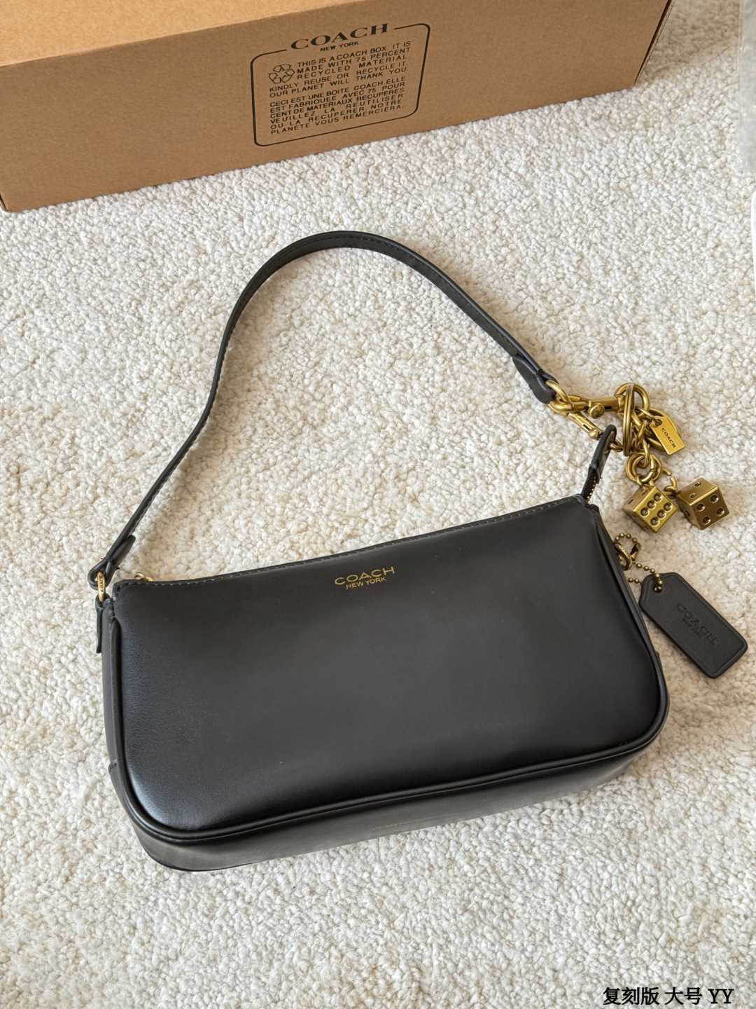 COACH Plaza 21 Mini Mahjong Bag - cnluxepick