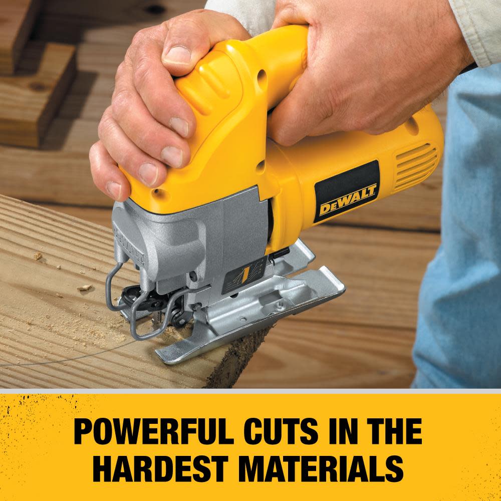 DEWALT HEAVY-DUTY COMPACT JIG SAW KIT (DW317K);