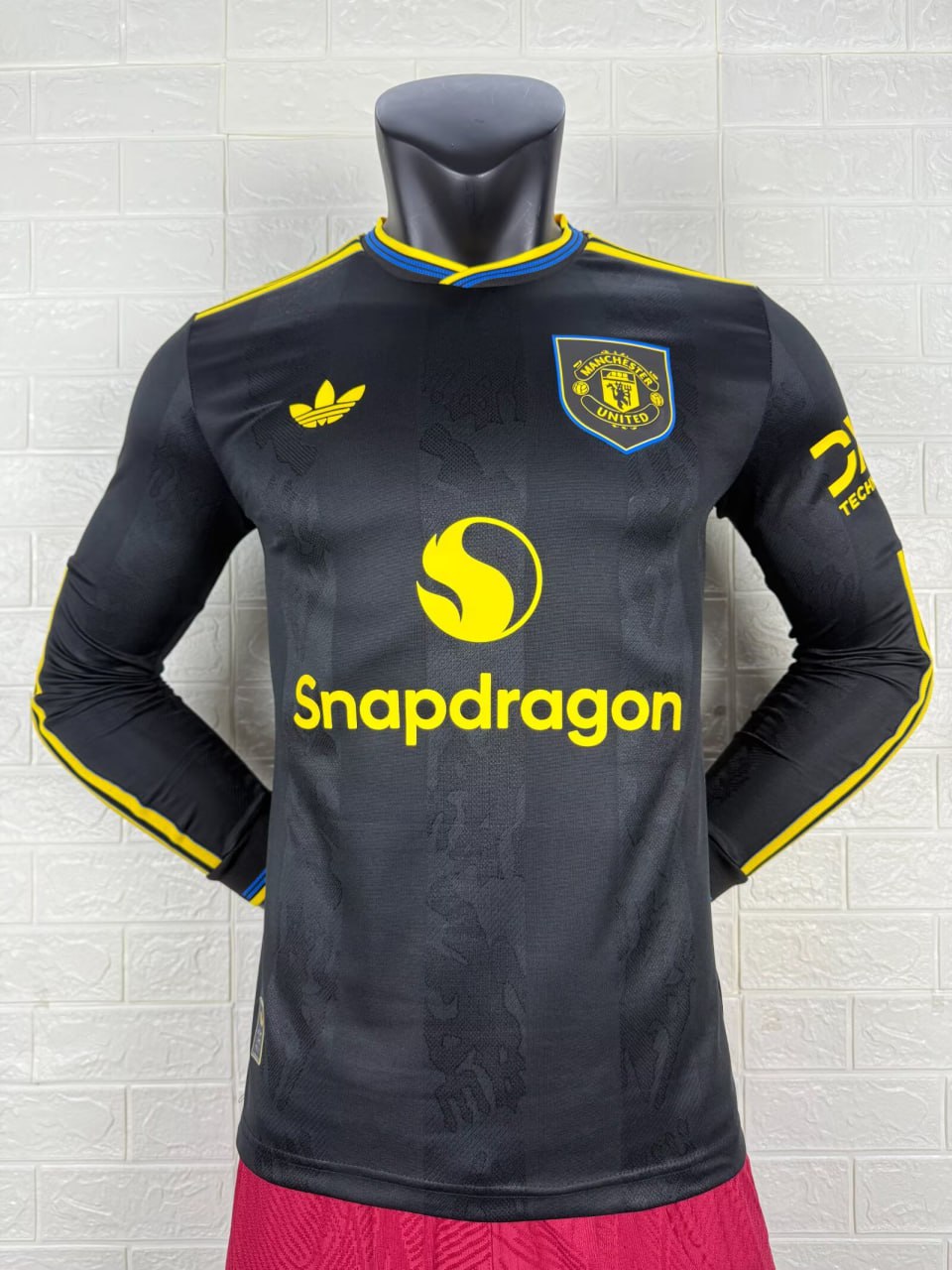 Manchester United Third Player Long Sleeve Jersey 25/26