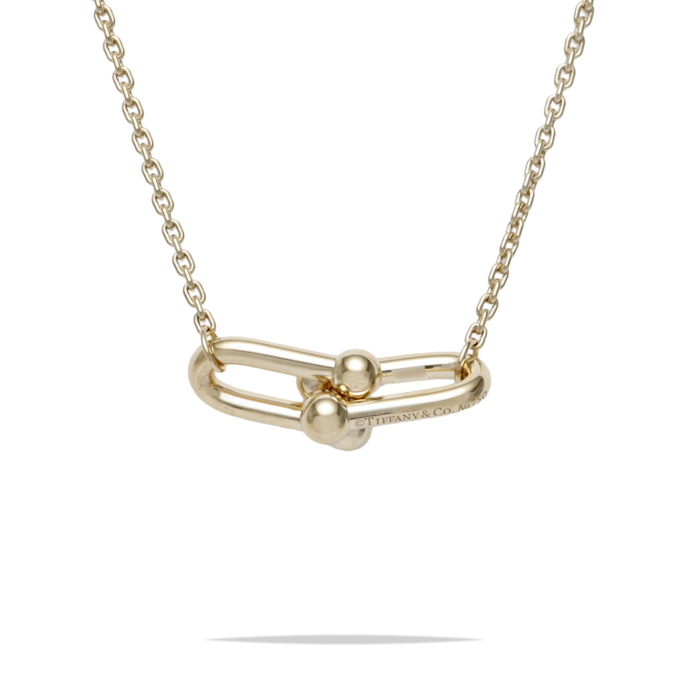 Tiffany & Co. Hardware Link Necklace 18K Yellow Gold 75060742