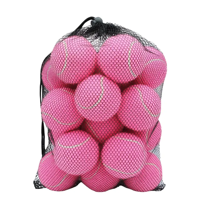 Professional-Grade Training Tennis Balls (20-Pack) – 2.58″ Diameter with Mesh Carry Bag