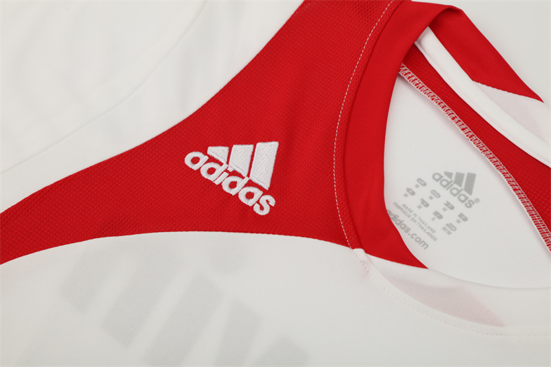 2007/08 AC Milan Retro Short Sleeves Training Jersey - White 3