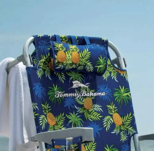 Tommy Bahama Beach Chair Duo – Foldable, Lightweight Deck Chair Backpack Set (2-Pack)