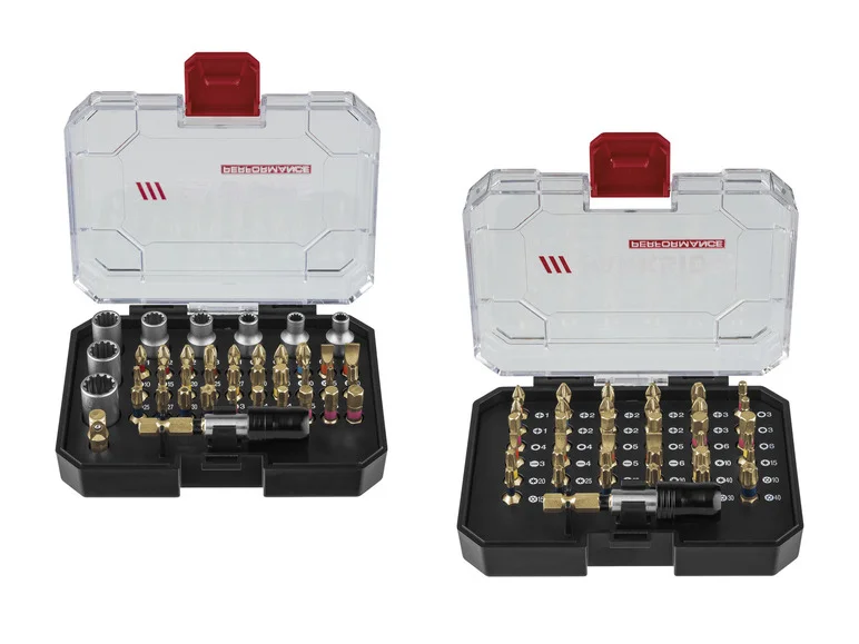 Jeu d'embouts Torsion ou Jeu d'embouts et de douilles Torsion PBSP 2 D4