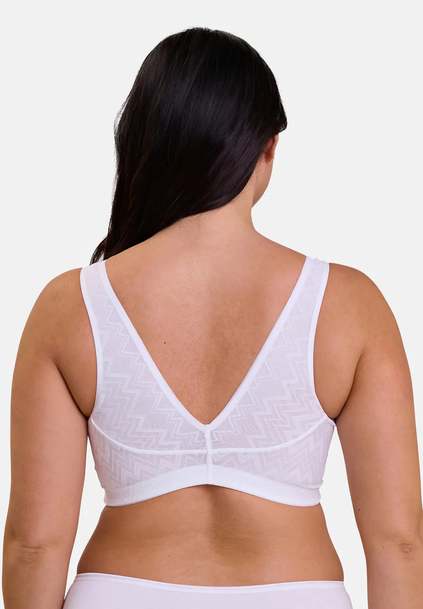 Brassière triangle Rêveuse Blanc