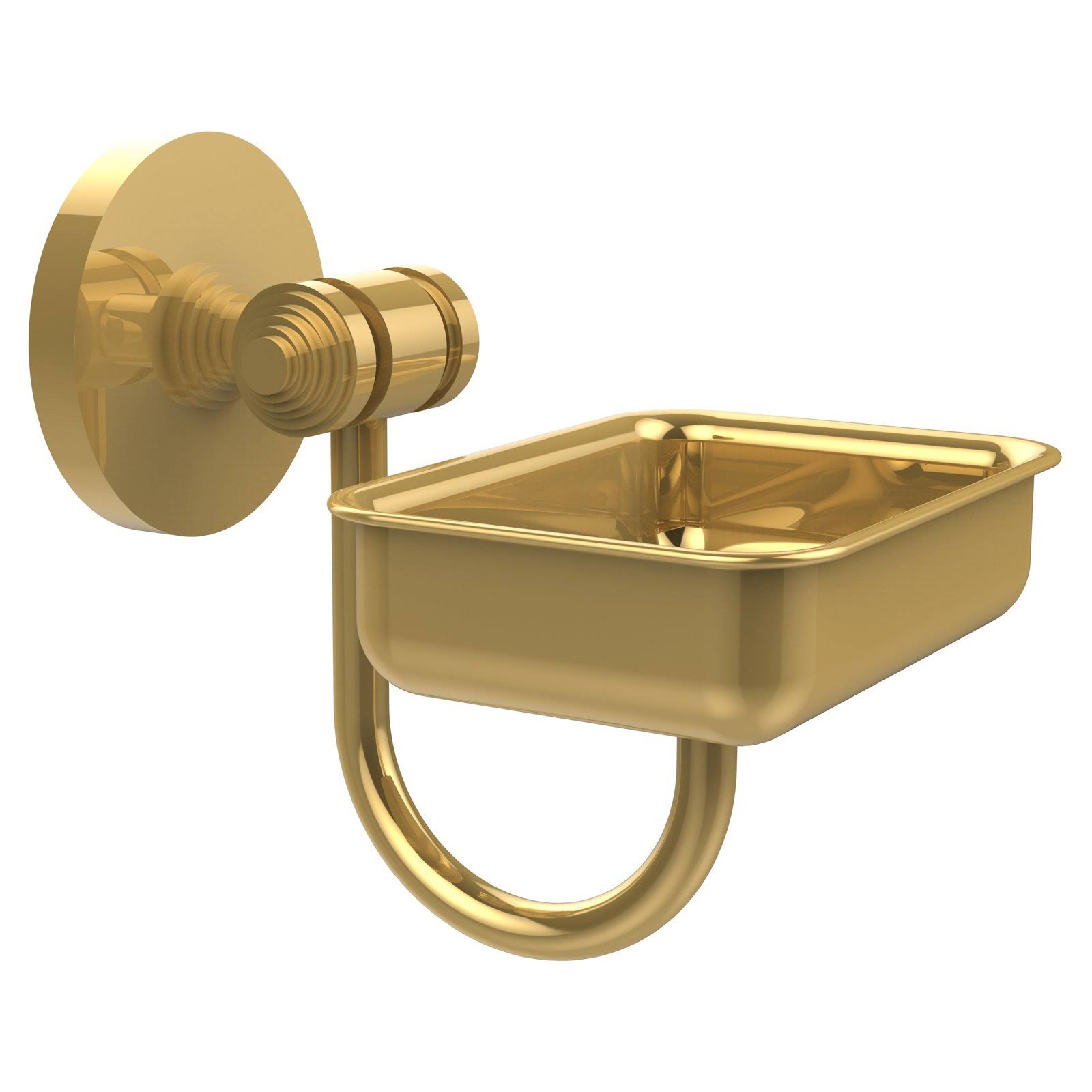 Allied Brass South Beach Collection Wall Mounted Soap Dish - Polished Brass