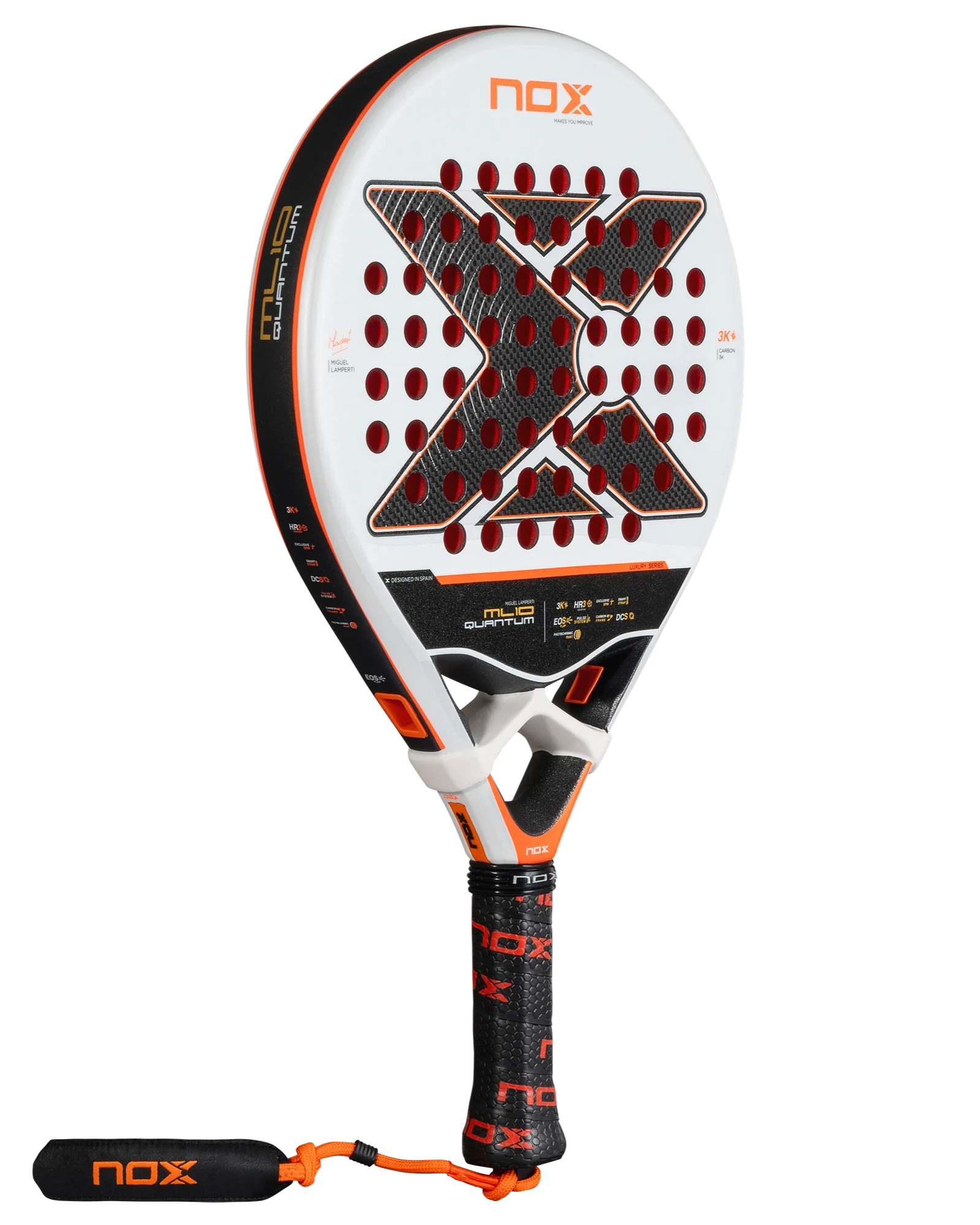 Nox ML10 QUANTUM 3K. Miguel Lamperti's Padel Racket